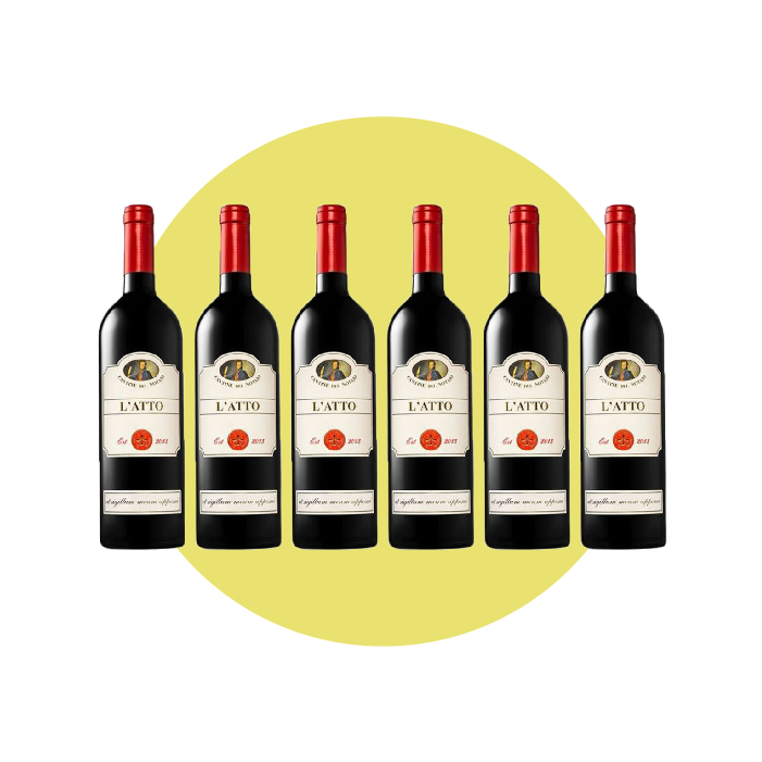 Cantine del Notaio, Aglianico del Vulture L’Atto 2022, 750 ml – Box 6 Bottiglie