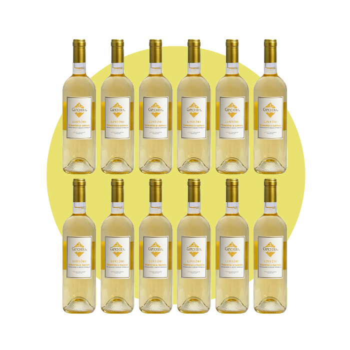 Capichera, Vermentino Lintori 2024, 750 ml – Box 12 Bottiglie