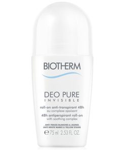 BIOTHERM – deo pure invisible roll on 48h 75 ml
