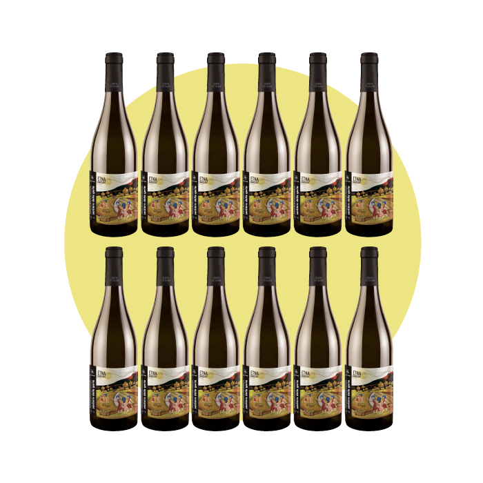 Mandrarossa, Etna Bianco Sentiero delle Gerle 2022, 750 ml – Box 12 Bottiglie