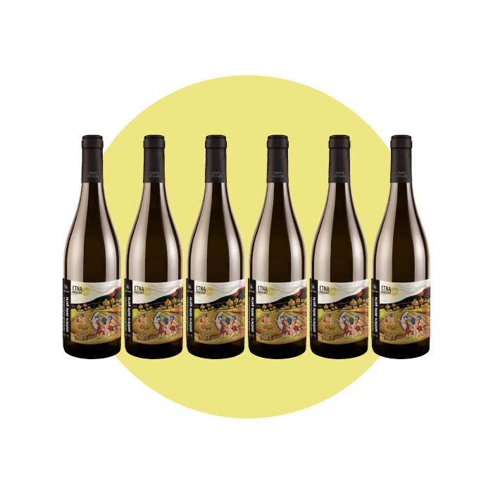 Mandrarossa, Etna Bianco Sentiero delle Gerle 2022, 750 ml – Box 6 Bottiglie