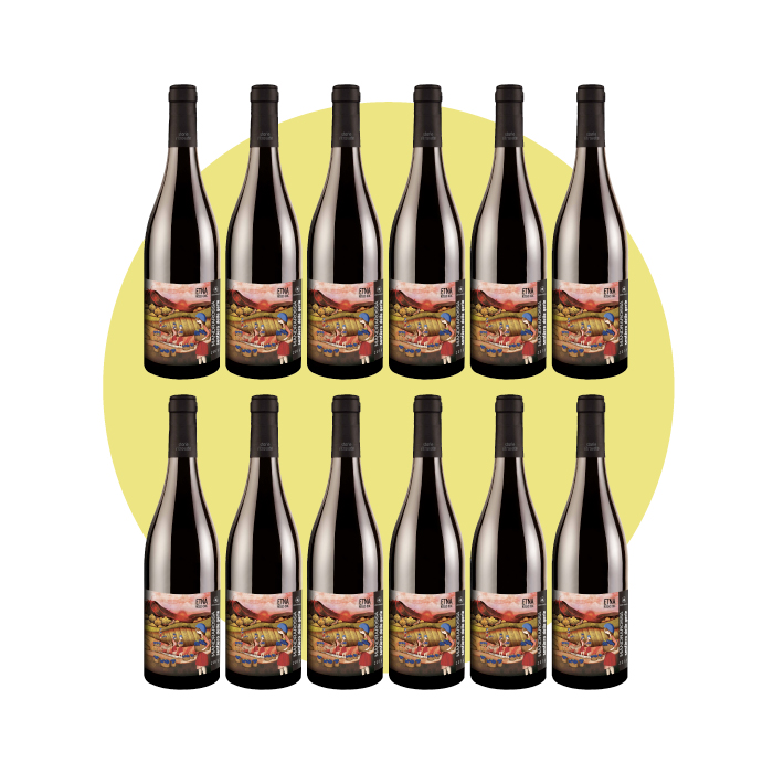 Mandrarossa, Etna Rosso Sentiero delle Gerle 2020, 750 ml – Box 12 Bottiglie