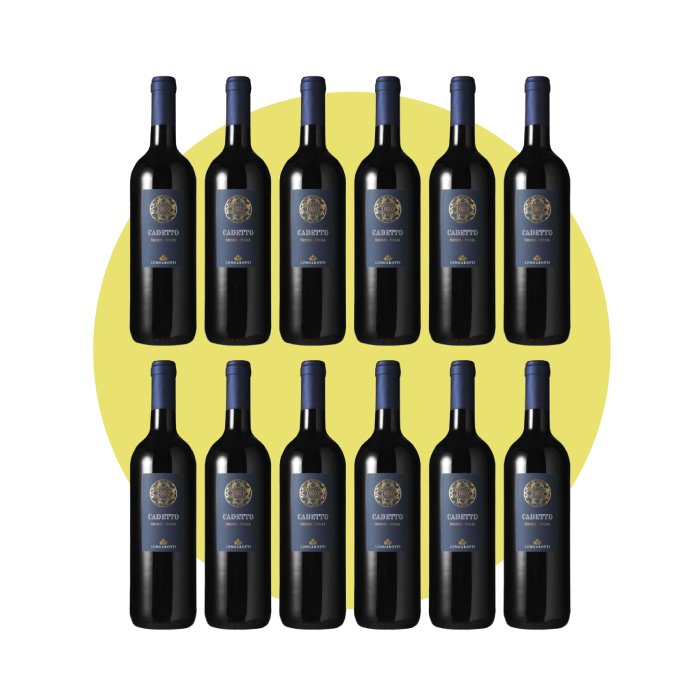 Lungarotti, Cadetto Rosso 2022, 750 ml – Box 12 Bottiglie