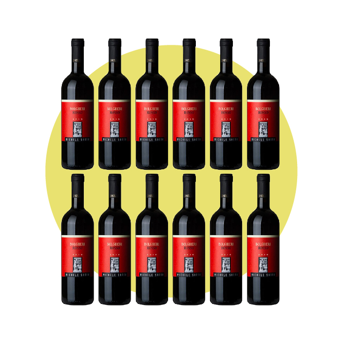 Michele Satta, Bolgheri Rosso 2022, 750 ml – Box 12 Bottiglie
