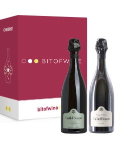 Ca’ del Bosco, Franciacorta Vintage Dosage Zéro 2020 e Satèn Brut 2020, 750 ml – Box 2 Bottiglie