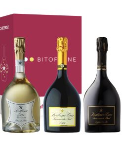 Derbusco Cives, Franciacorta, 750 ml, Brut – MIllesimato 2015 – Blanc de Blanc – Box 3 Bottiglie