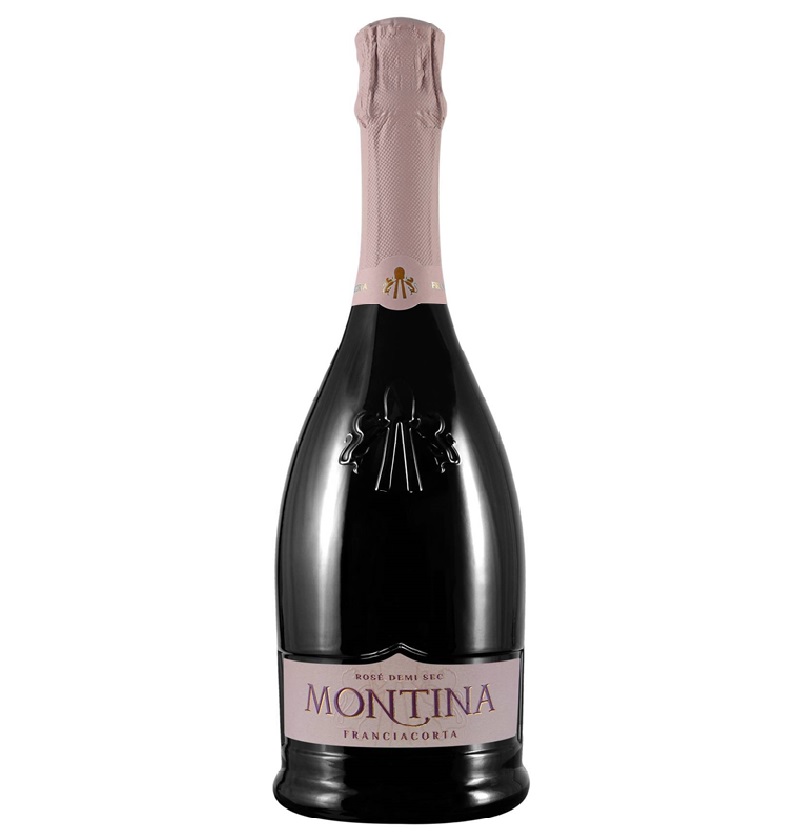 La Montina, Franciacorta Rosé Demi-sec, 750 ml