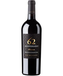 San Marzano, Primitivo di Manduria Riserva Anniversario 62 2018, 750 ml