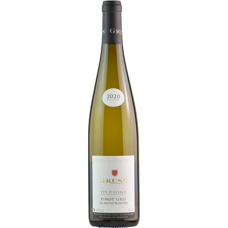 Gruss, Pinot gris Les Argiles Blanches 2021, 750 ml