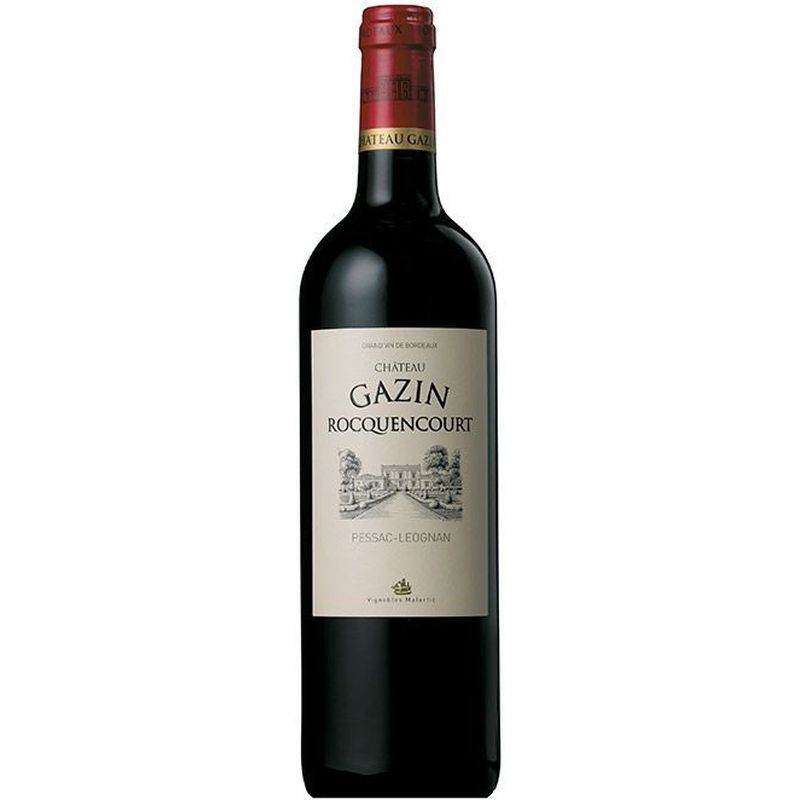 Château Gazin Rocquencourt, Pessac-Léognan Château Gazin Rocquencourt Rouge 2015, 750 ml