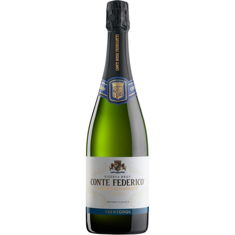 Masi – Conti Bossi Fedrigotti, Trentodoc Riserva Conte Federico Brut 2018, 750 ml