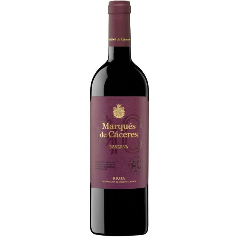 Marqués de Cáceres, Rioja Reserva 2017, 750 ml