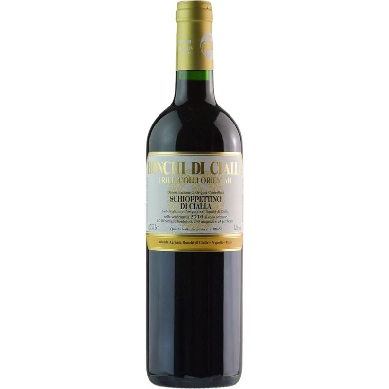 Ronchi di Cialla, Schioppettino 2016, 750 ml