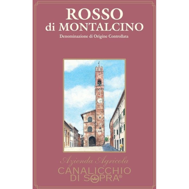 Canalicchio di Sopra, Rosso di Montalcino 2023, 750 ml - immagine 2