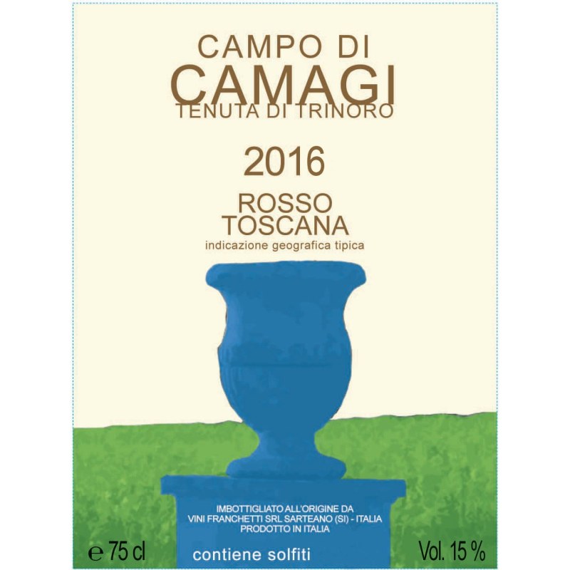 Franchetti – Tenuta di Trinoro, Campo di Camagi 2022, 750 ml - immagine 2