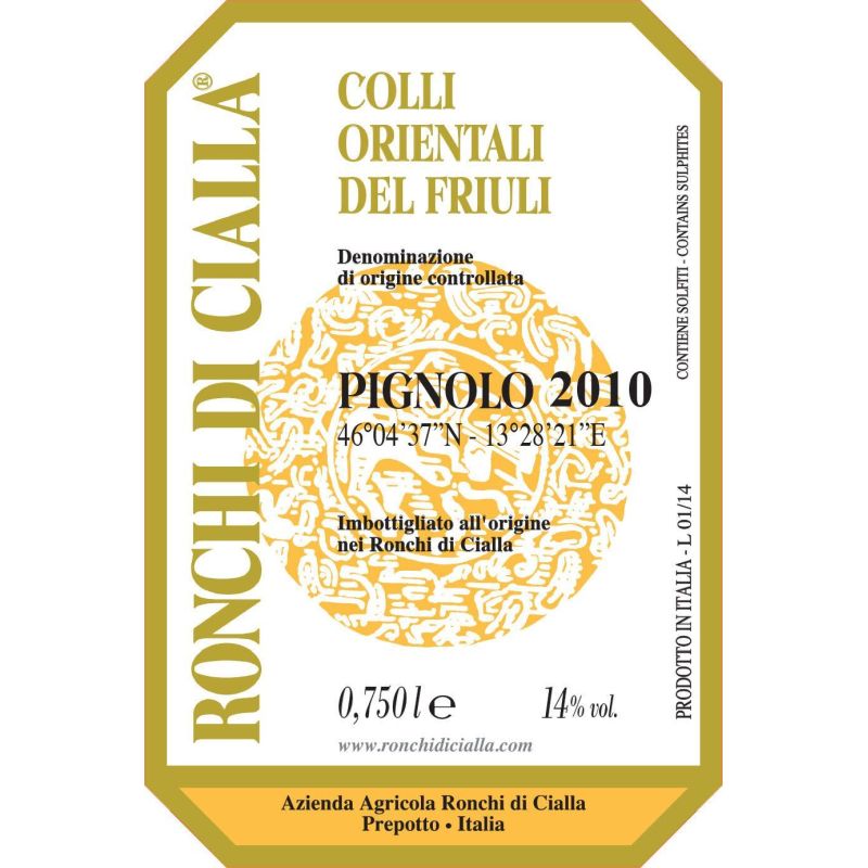 Ronchi di Cialla, Pignolo 2015, 750 ml - immagine 2