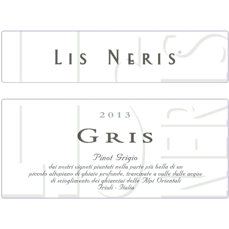 Lis Neris, Pinot grigio Gris 2021, 750 ml - immagine 2