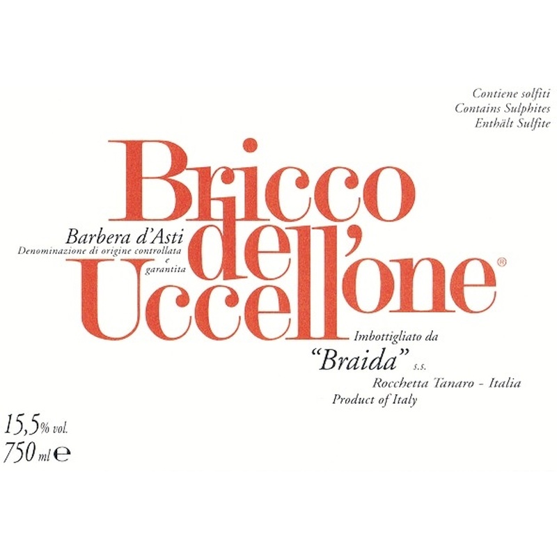 Braida Giacomo Bologna, Barbera d’Asti Bricco dell’Uccellone 2021, 750 ml - immagine 2