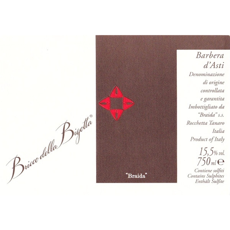 Braida Giacomo Bologna, Barbera d’Asti Bricco della Bigotta 2018, 750 ml - immagine 2