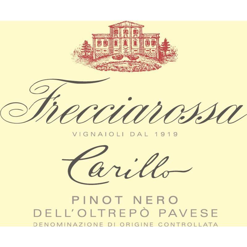 Frecciarossa, Pinot nero dell’Oltrepò Pavese Carillo 2022, 750 ml - immagine 2