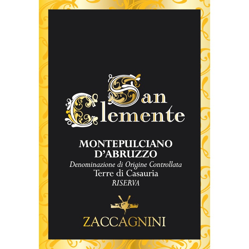 Ciccio Zaccagnini, Montepulciano d’Abruzzo Terre di Casauria Riserva San Clemente 2018, 750 ml - immagine 2