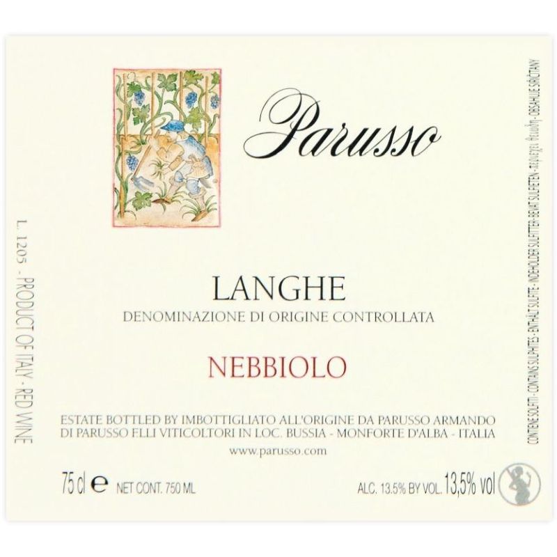 Parusso, Nebbiolo Langhe Ël Sartù 2022, 750 ml - immagine 2