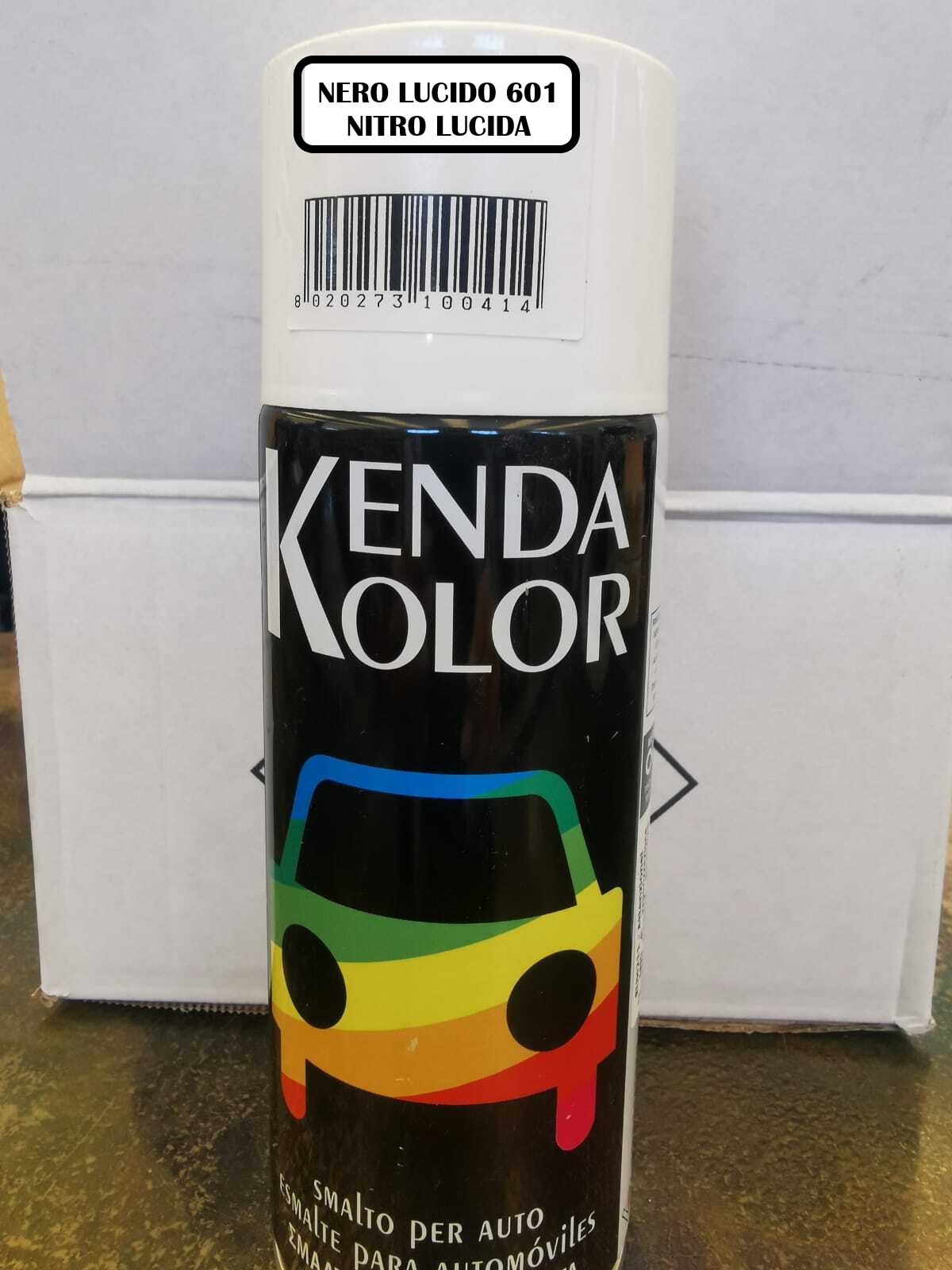 NERO LUCIDO 601 FIAT NITRO ACRILICA ML 400