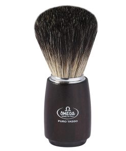 Pennello Da Barba Omega 6712 In Tasso Nero