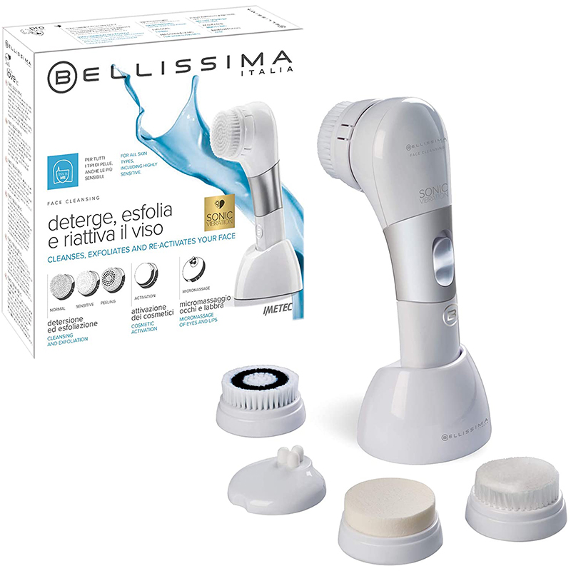 Bellissima Imetec Face Cleansing Spazzola Per La Pulizia Del Viso