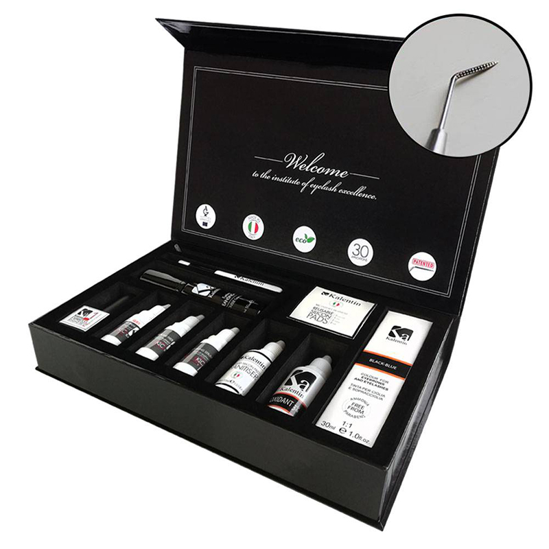 Kalentin Kit Laminazione E Tinta Per Ciglia Con Genie
