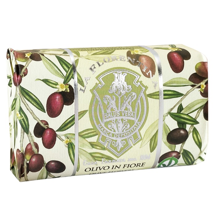 La Florentina Saponetta Incartata Olivo In Fiori 200gr