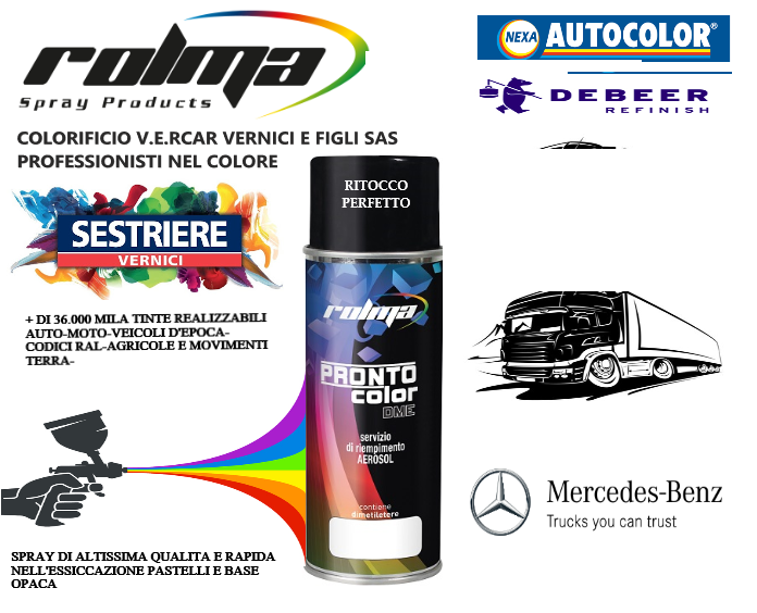 MERCEDES TRUCK – DB6235 HEATHERGRUEN