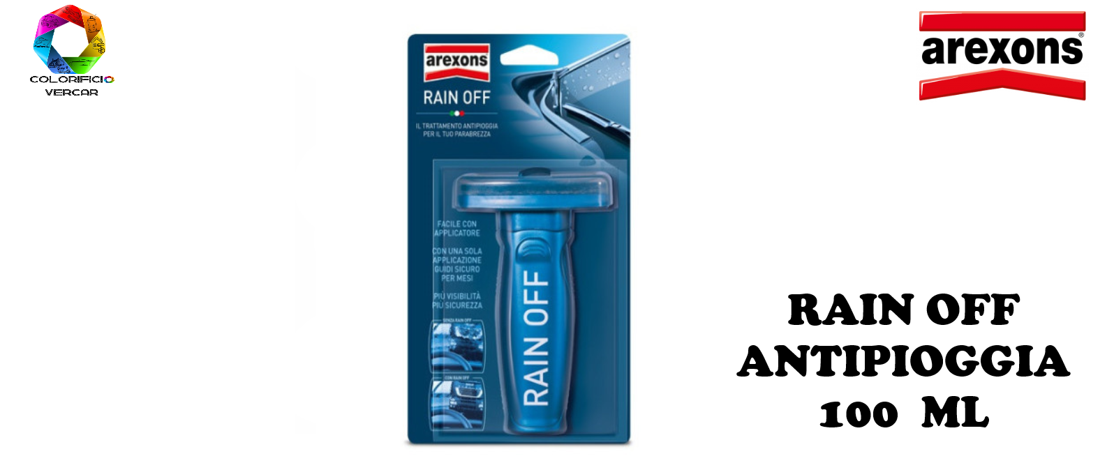 AREXONS – RAIN OFF ML 100 ANTIPIOGGIA
