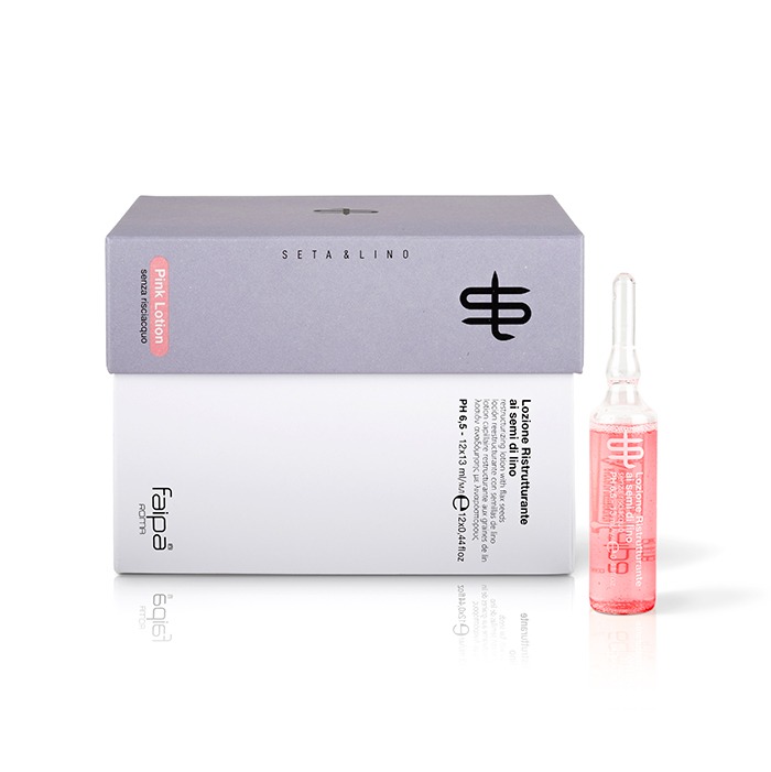 Seta E Lino Pink Lotion – Lozione Ristrutturante Ai Semi Di Lino 12x13ml