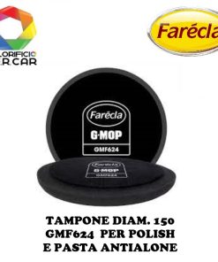 FARECLA – G MOP 6″ (150MM) FLEXIBLE BLACK FINISHING FOAM (2 CF)